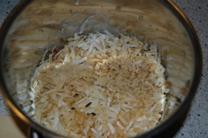 Grated Vegetables and Herbs