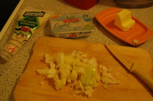 Onions, Cheese and Butter