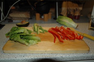 Vegetables for Wraps