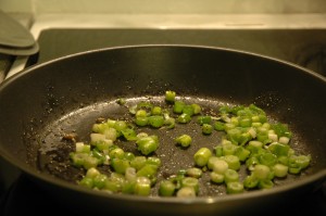 Stir-Fried Spring Onions