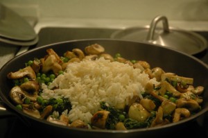 Rice and Vegetables