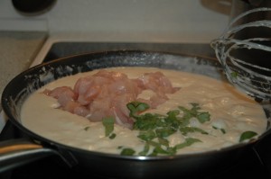 Chicken in White Sauce
