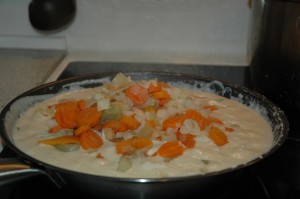 Vegetables in White Sauce