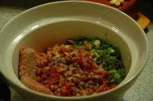 Mincedmeat with Vegetables