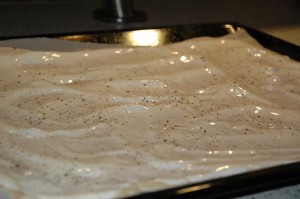 crème fraîche layer