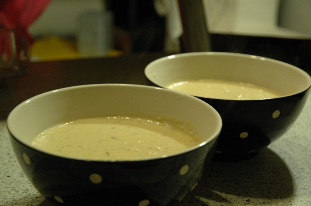 Cream of Parsley Root Soup