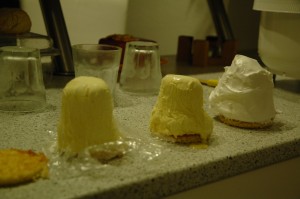 Whipped Egg White Layer