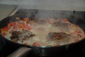 Roasted Patties in Cream