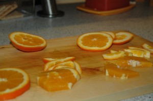 Peeled Orange Slices