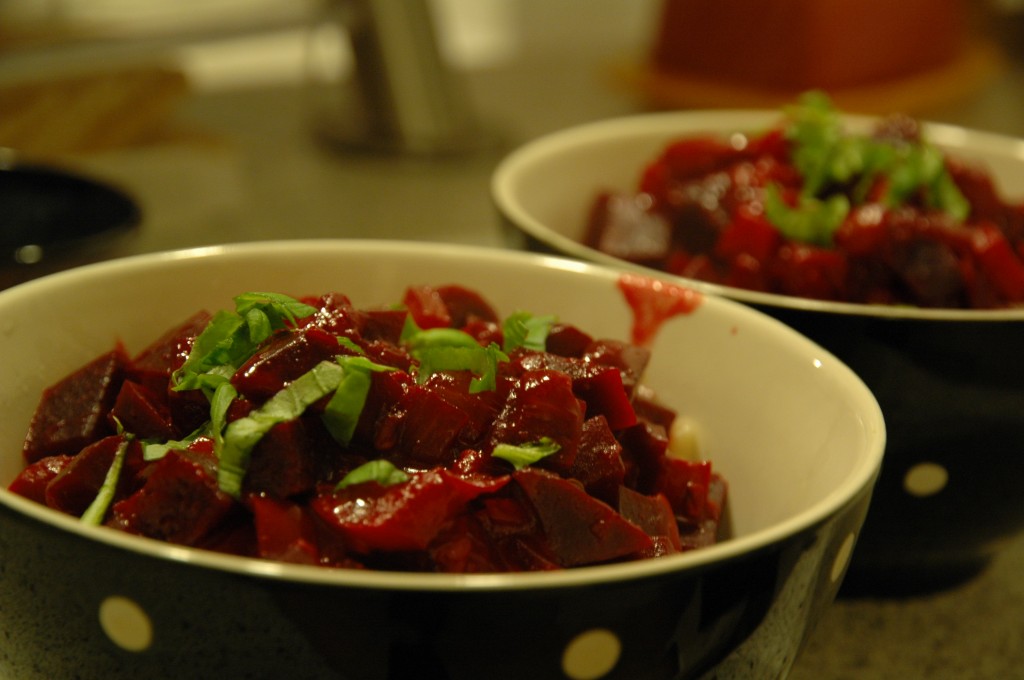 Spiced Beet Root in Coconut Milk