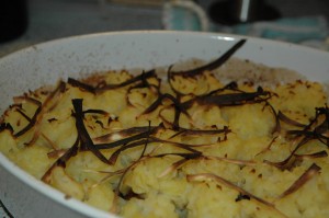 Meat Casserole with Horseradish