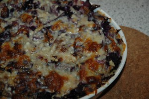 Baked Red Cabbage Casserole