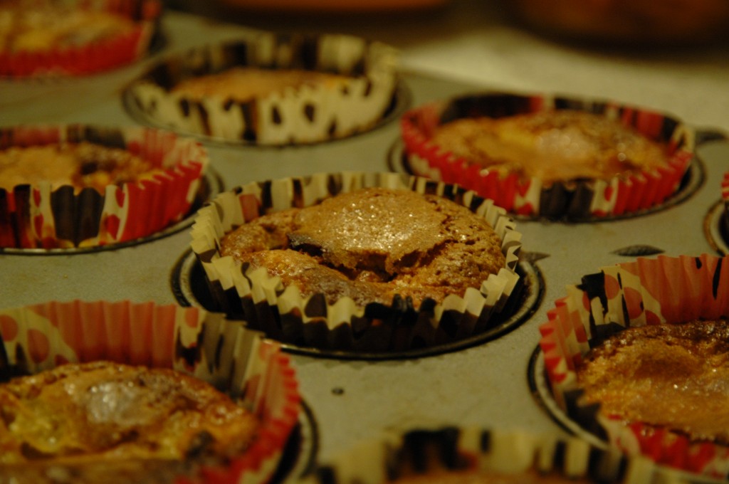 Steamed Apple Muffins