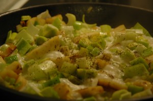 Vegetables with Thyme and Cream