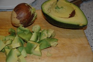 Diced Avocado