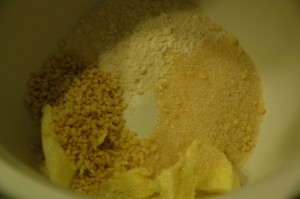 Flour, Sugar, Butter and Almonds