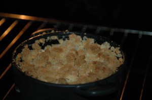 Baked Apple Crumble
