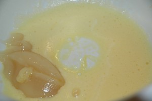 Whipped Egg with Honey