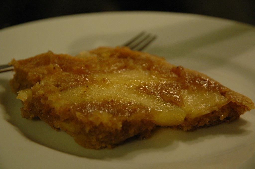 Turn Over Honey Cake with Apples