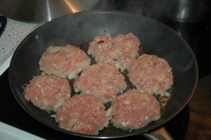 Cabbage Meat Patties