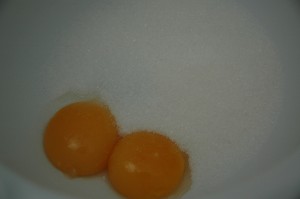 Egg Yolks with Sugar