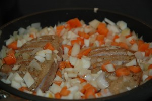 Seared Duck Breast with Vegetables