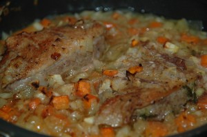 Baked Duck and Vegetables