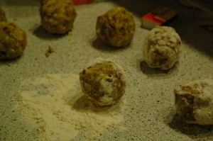 Bread Dumplings with Cheese