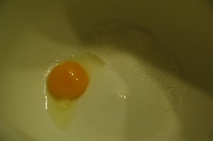 Egg Yolk and Sugar