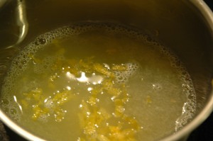 Lemon Juice and Zest