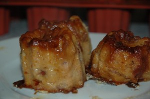 Caramelized Semolina Cakes