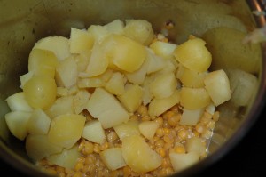 Lentils and Potatoes