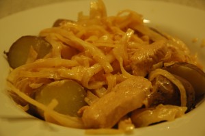 Chicken with Cabbage