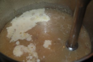 Pureed Vegetables with Cream