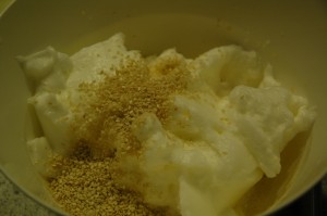 Egg Whites and Sesame