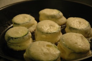 Zucchini in Beer Dough