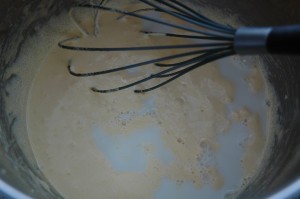 Fluffy Egg Yolks with Milk