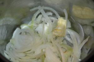 Onion Slices in Butter