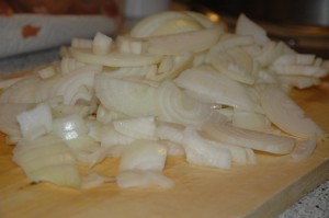 Sliced Onions