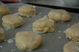 Unbaked Scones