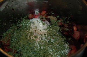 Crème Fraîche and Spices