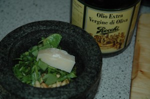 Spring Beauty, Pine Nuts and Parmesan