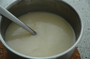 Melted Honey, Margarine and Sugar
