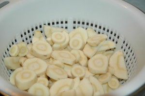 Sliced Parsnip