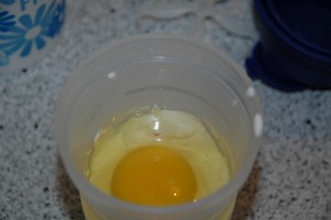 Egg and Creme fraiche