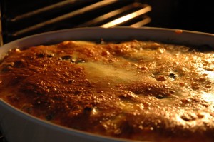 Parsnip Spinach Gratin