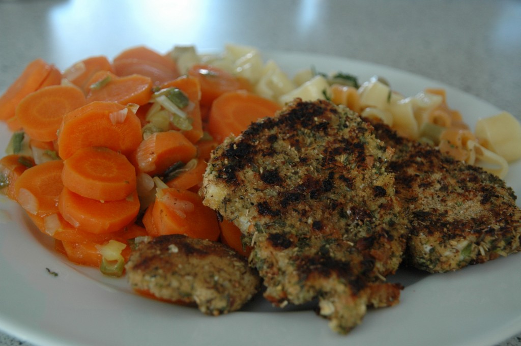Chicken with Herbal Crackling