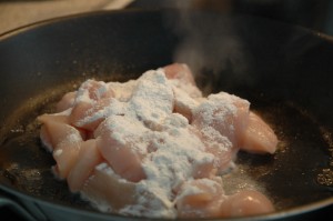 Chicken with Flour
