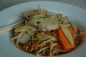 Asian Pasta with Chicken