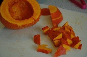 Diced Pumpkin